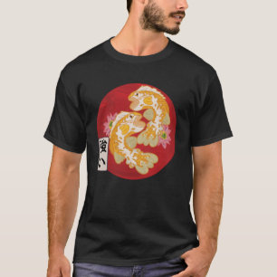 Camiseta Bandera japonesa Koi Fish Koi Carp Aquarium Koi Ka