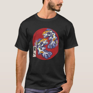 Camiseta Bandera japonesa Koi Fish Koi Carp Aquarium Koi Ka