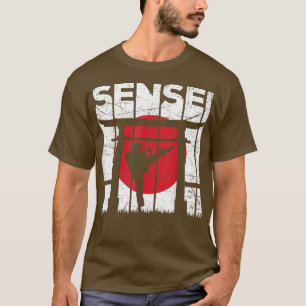 Camiseta Bandera japonesa Sensei Artes Marciales Torii Gate