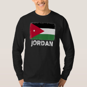 Camiseta Bandera jordana apoya a hombres jordanos