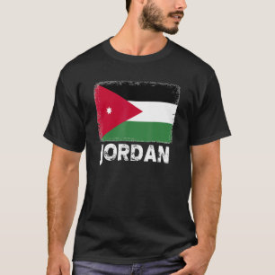 Camiseta Bandera jordana apoya a hombres jordanos