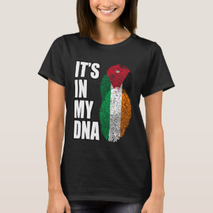 Camiseta Bandera Jordana E Irlandesa Del Patrimonio De ADN
