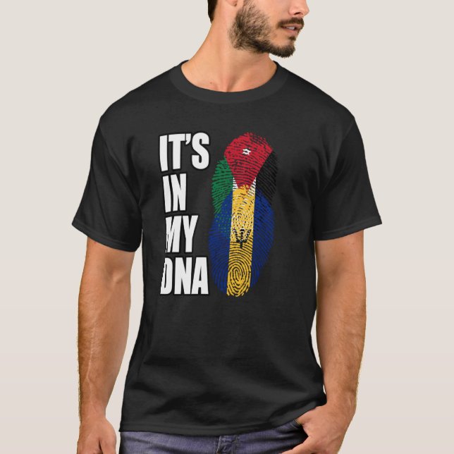 Camiseta Bandera Jordana Y Barbadiense Del Patrimonio De AD (Anverso)