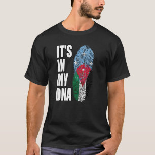 Camiseta Bandera Jordana Y Micronesia Del Patrimonio De ADN