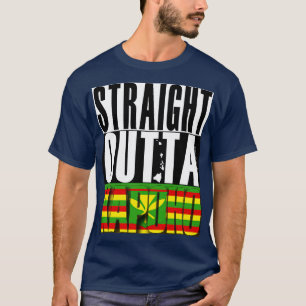 Camiseta Bandera Kapoho Hawaii Kanaka Maoli fuera de Kapoho