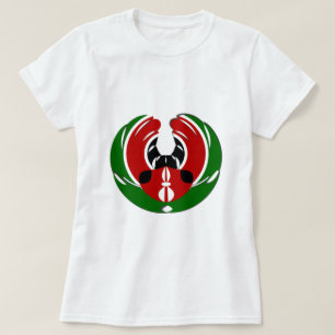 Camiseta Bandera keniana