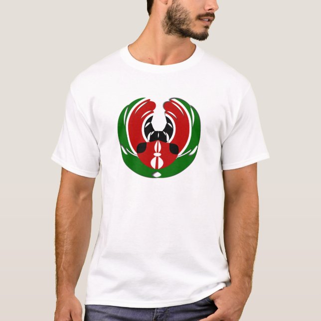 Camiseta Bandera keniana (Anverso)