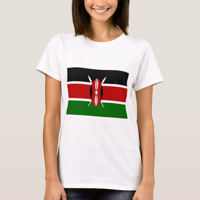Camiseta Bandera keniana (Kenya) (Anverso)