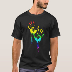 Camiseta Bandera Lgbt Camisas Arcoiris Lgbt Orgullo Sangrie