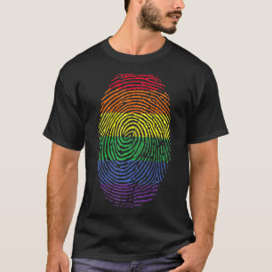 Camiseta Bandera Lgbt Huella Deportiva Orgullo Lgbt 1