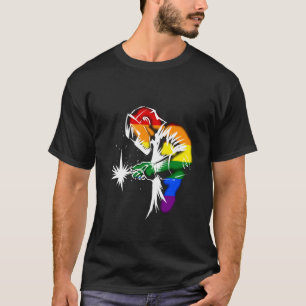 Camiseta Bandera LGBT Soldador Mig Tig Soldadura LGBT