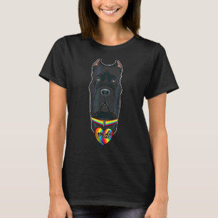 Camiseta Bandera Lgbtq I Bandera Del Orgullo Gay I Cane Cor