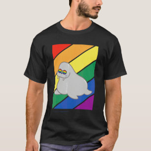 Camiseta Bandera Lgbtq Mes del Orgullo Gay Arcoíris Lgbt Gl