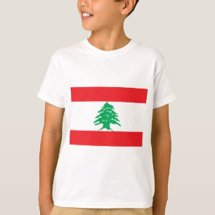 Camiseta Bandera libanesa - bandera del علملبنان de