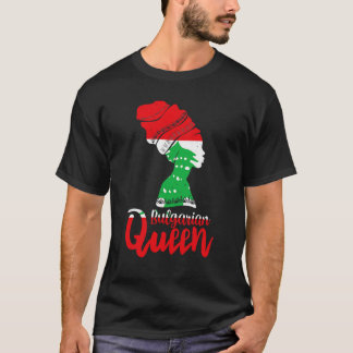 Camiseta Bandera libanesa libanesa con raíces africanas