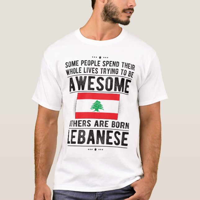 Camiseta Bandera Libanesa Patrimonio de la Humanidad Libané (Anverso)