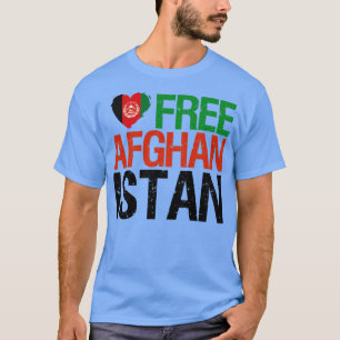 Camiseta Bandera libre de Afganistán orgullo afgano amor pa
