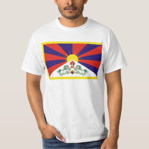 Camiseta Bandera libre de Tíbet