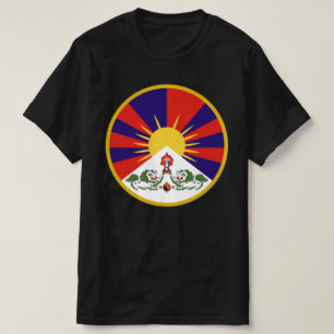 Camiseta Bandera libre del Tíbet - Budismo tibetano