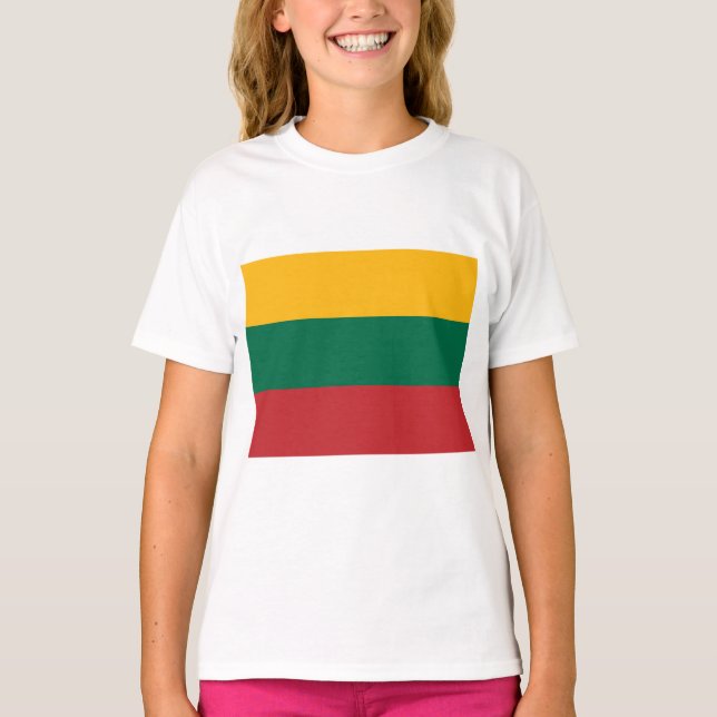 Camiseta Bandera lituana (Anverso)