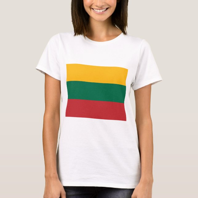 Camiseta Bandera lituana (Anverso)
