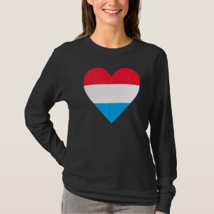 Camiseta Bandera luxemburguesa Viajar Luxemburgo Lux