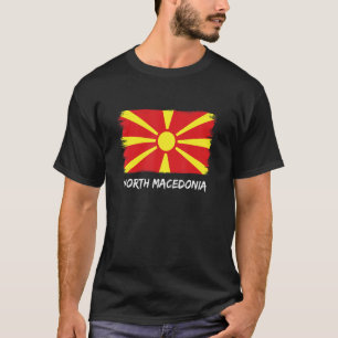 Camiseta Bandera macedonia del norte de Macedonia 1