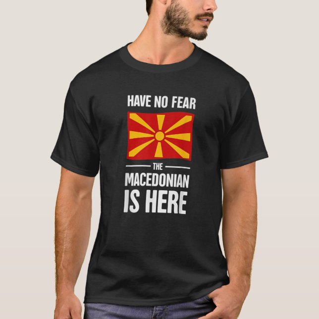 Camiseta Bandera macedonia divertida República Balcanes de  (Anverso)