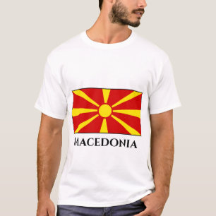 Camiseta Bandera macedonia (macedonia)
