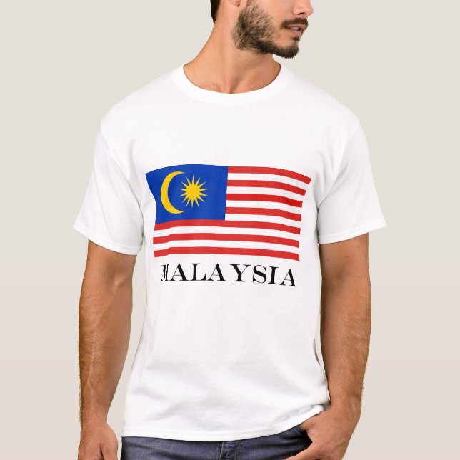 Camiseta Bandera malaya de Malasia Jalur Gemilang (Anverso)