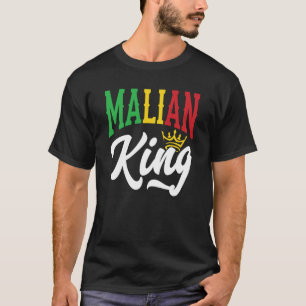 Camiseta Bandera maliense del rey Malí