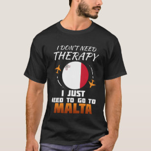 Camiseta Bandera maltesa I Vacaciones en Malta