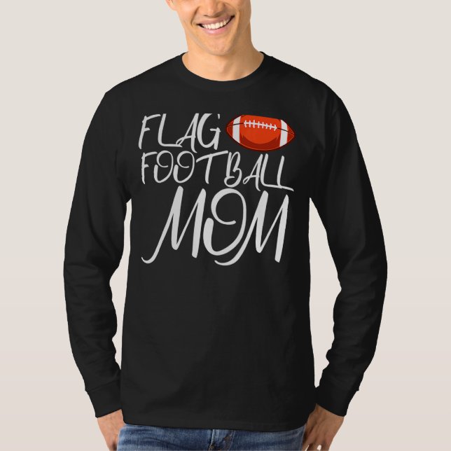 Camiseta Bandera, mamá de fútbol (Anverso)