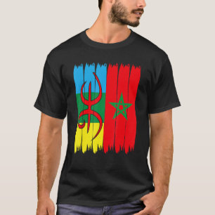 Camiseta Bandera marroquí amazigh Amazigh mo