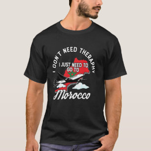 Camiseta Bandera marroquí I Bandera marroquí I Vacaciones I