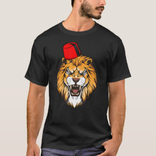 Camiseta Bandera marroquí marroquí norteamericana de bander