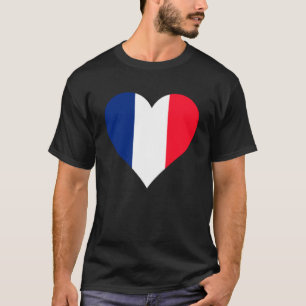 Camiseta Bandera Martinica Corazón Martinica Regalos Amor M