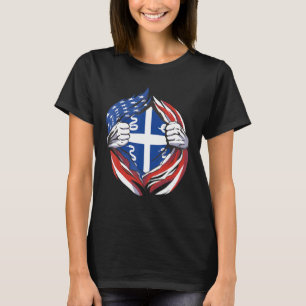 Camiseta Bandera Martinica Norteamericana Orgullosa De Mi M