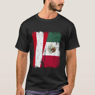 Camiseta Bandera media de Austria México Patrimonio austria