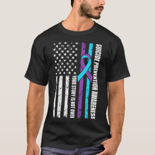 Camiseta Bandera Mes De Concienciación Para La Prevención D