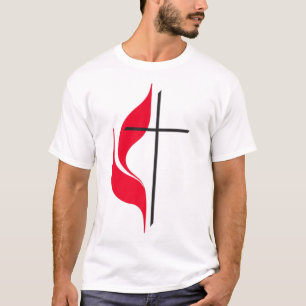 Camiseta Bandera Metodista Metodista Protestante Tee