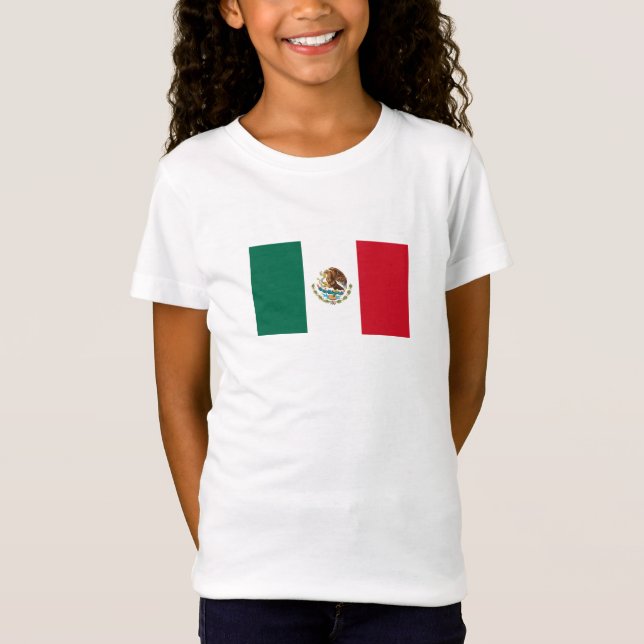 Camiseta Bandera Mexicana (Anverso)