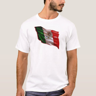 Camiseta bandera mexicana