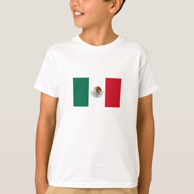 Camiseta Bandera Mexicana (Anverso)
