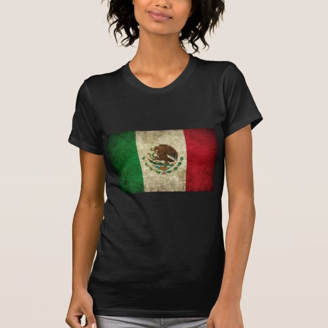 Camiseta bandera mexicana (Anverso)