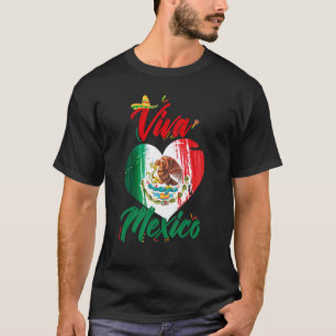 Camiseta Bandera mexicana 2022 Día de la Independencia de M