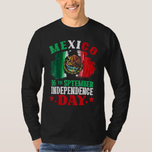 Camiseta Bandera mexicana 2022, Día de la Independencia del