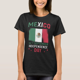 Camiseta Bandera mexicana 2022, Día de la Independencia del
