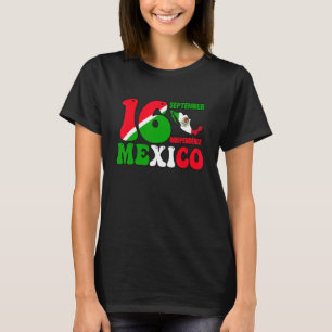 Camiseta Bandera mexicana 2022, Día de la Independencia del