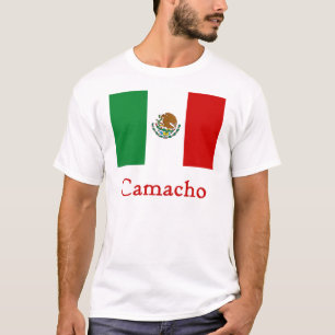 Camiseta Bandera mexicana de Camacho